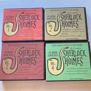 Sherlock Holmes Audiobooks 1-4